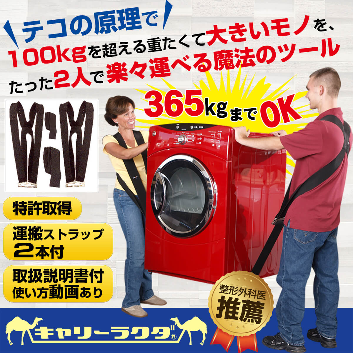 荷物運搬キャリーラクダ