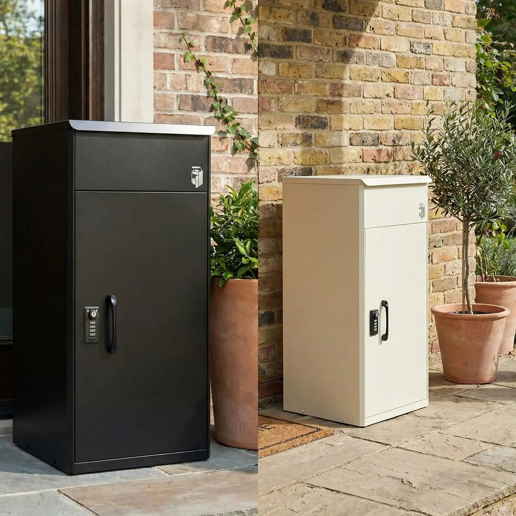 ブラック/アーモンドベージュ