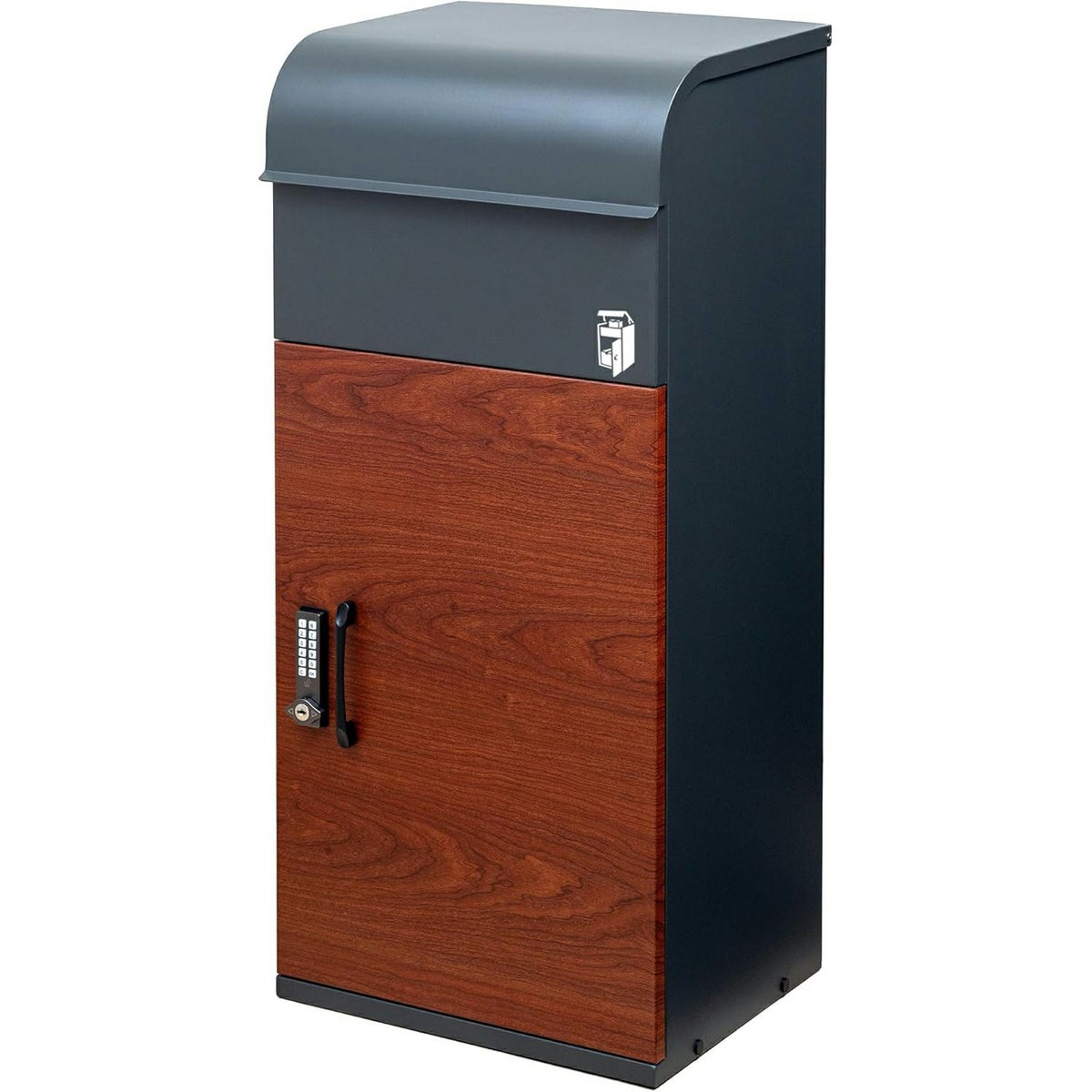 ルスネコボックス Premium 木目×チャコール