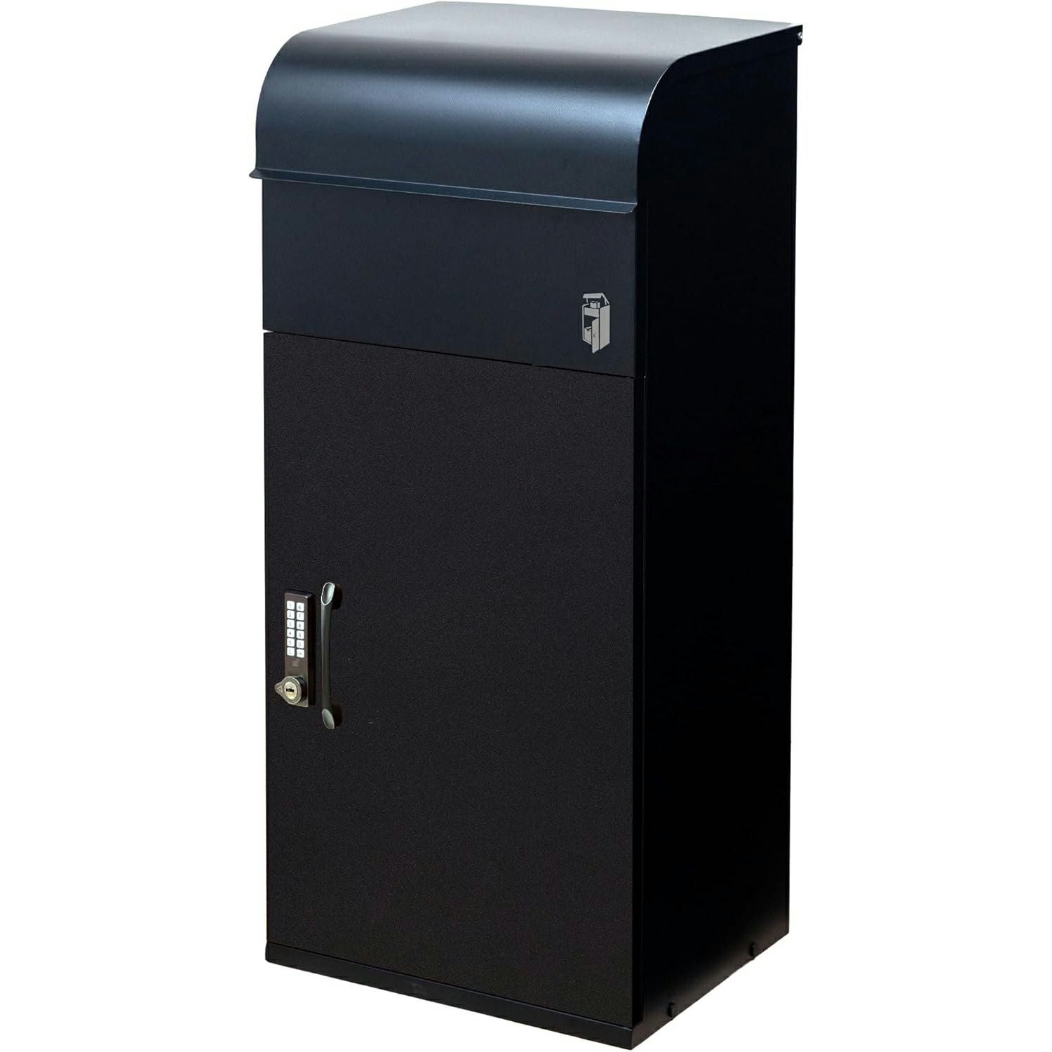 宅配ボックス ルスネコボックス Premium｜デジタルキー・木目ブラック