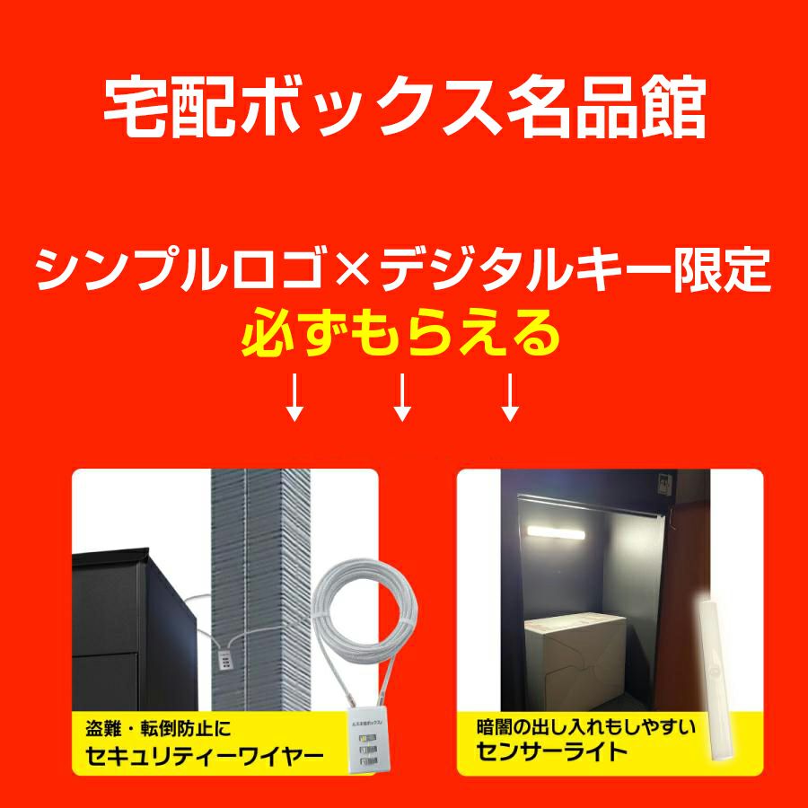 当店限定】宅配ボックス ルスネコボックス スタンダード｜デジタルキー