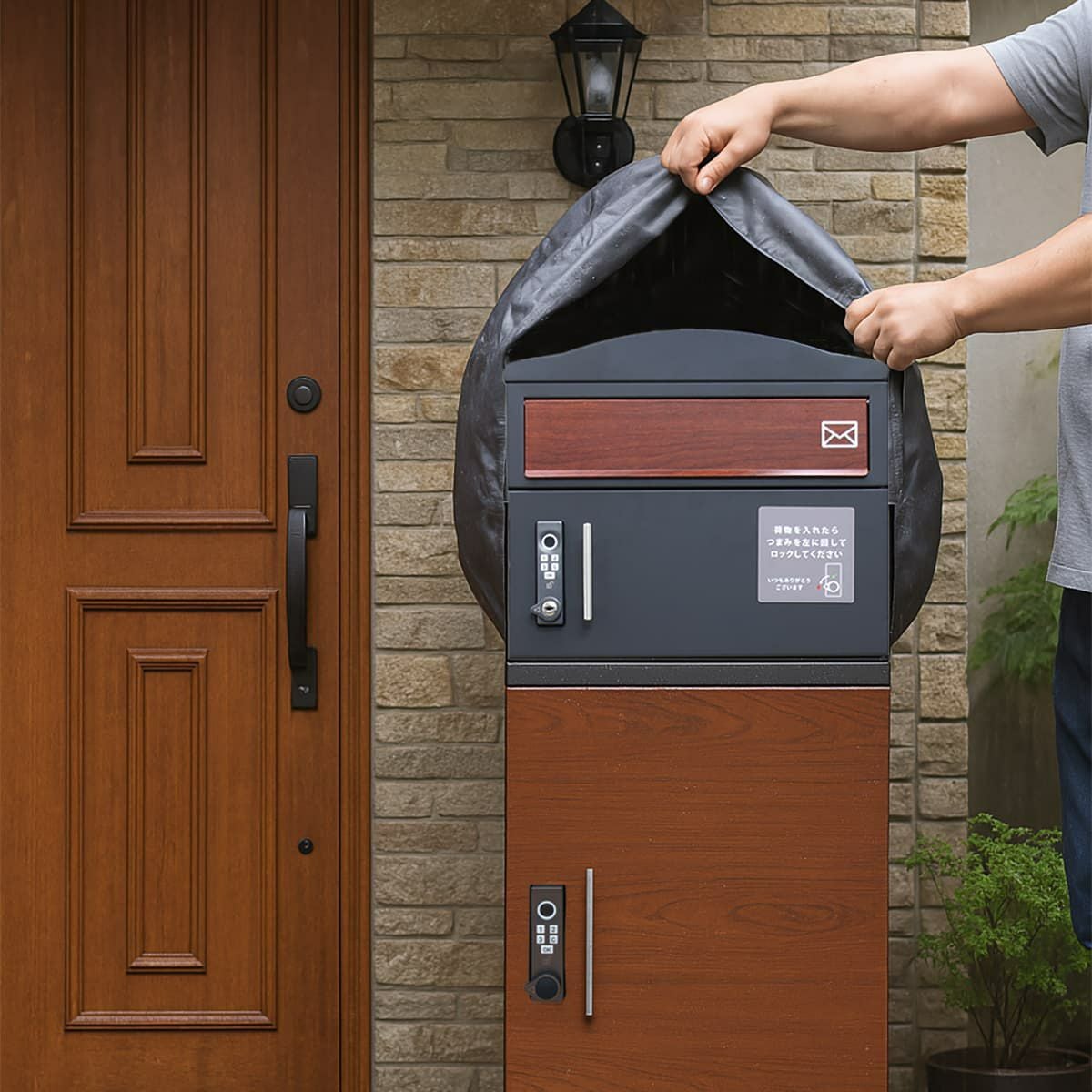 ルスネコボックス セキュリティワイヤー｜2m 長 ワイヤー3mm ダイヤル